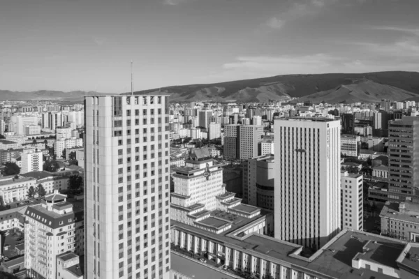 Aerial View Ulaanbaatar Capital Mongolia Circa June 2019 — Stock Photo, Image