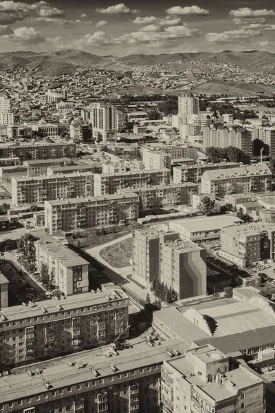 Vue Aérienne Oulan Bator Capitale Mongolie Vers Juin 2019 — Photo