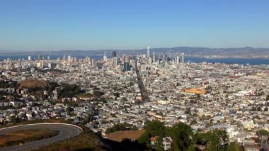 San Francisco, Twin Peaks, California 'dan Ekim 2018' de görüldü.