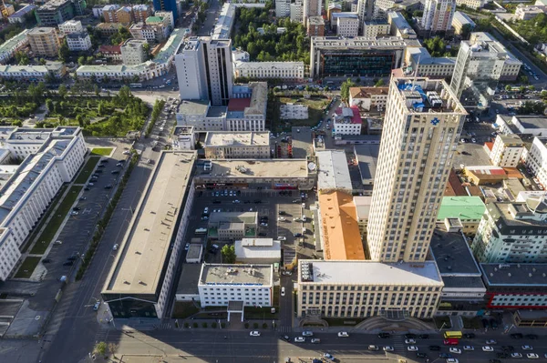 Veduta Aerea Ulaanbaatar Capitale Della Mongolia Circa Giugno 2019 — Foto Stock