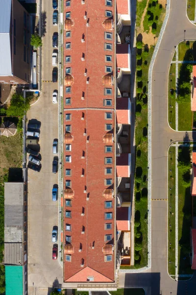 Moğolistan 'ın başkenti Ulaanbaatar' ın havadan görünüşü, yaklaşık Haziran 2019