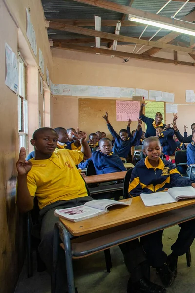 Piggs Peak Swaziland Juli Unbekannte Waisenkinder Juli 2008 Der Nazarene — Stockfoto