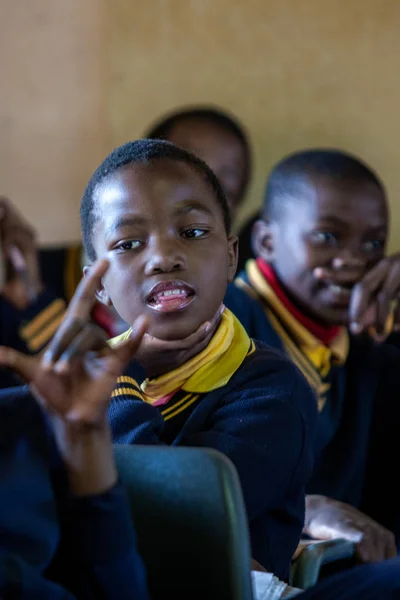 Piggs Peak Swaziland Juli Unbekannte Waisenkinder Juli 2008 Der Nazarene — Stockfoto