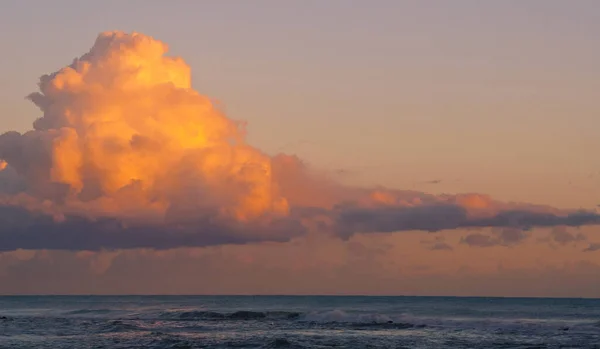 Закат Над Тирренским Морем — стоковое фото