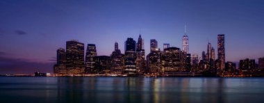 Manhattan silueti, New York, ABD, Mayıs 2015