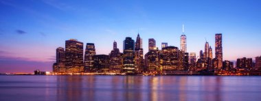 Manhattan silueti, New York, ABD, Mayıs 2015