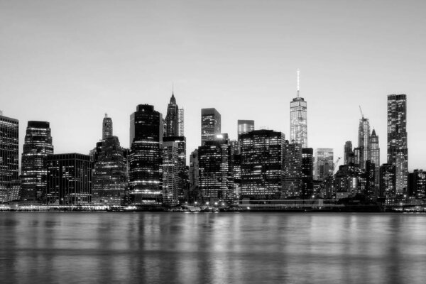 Manhattan skyline, New York, USA, circa May 2015