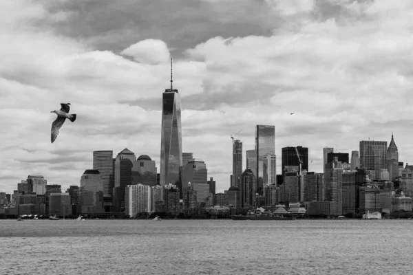 美国纽约州曼哈顿天际线 2015年5月左右 — 图库照片
