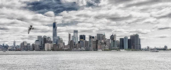 Мангеттенський Скайлайн Нью Йорк Сша Близько Травня 2015 Року — стокове фото