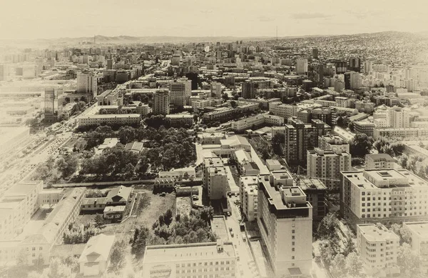 Vista Aérea Ulaanbaatar Capital Mongólia Por Volta Junho 2019 — Fotografia de Stock