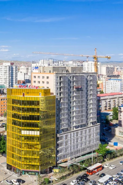 Aerial View Ulaanbaatar Capital Mongolia Circa June 2019 — Stock Photo, Image