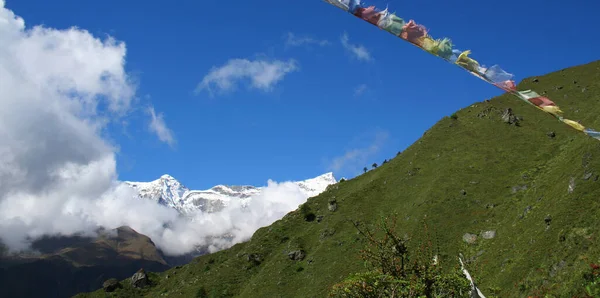 View Himalayas Mountain Range Nepal Area — Stock Photo, Image