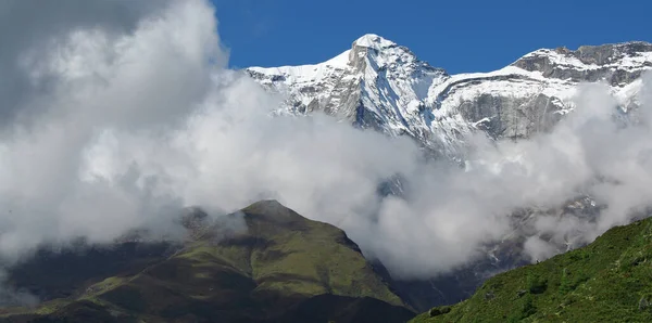 Wolken Himalaya Bergketen Nepal — Stockfoto