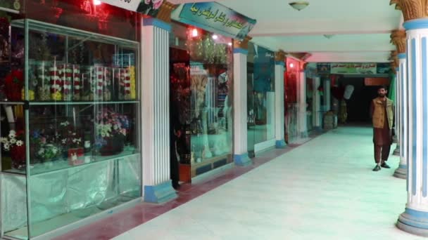 Personas Identificadas Centro Comercial Mazar Sharif Norte Afganistán 2019 — Vídeos de Stock