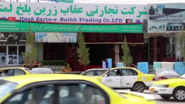2019 'da Mazar-i-Şerif, Kuzey Afganistan' da sokak trafiği
