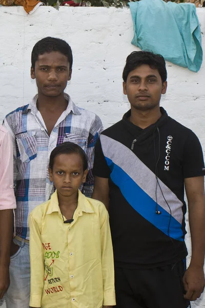Неопознанные Индийские Мужчины Раксауле Штат Бар Индия Ноябрь 2013 Года — стоковое фото