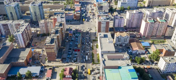 Ulaanbaatar Mongólia Fővárosának Légi Kilátása 2019 Június — Stock Fotó