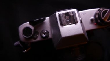 Vintage Sovyet 35mm kamera. 4k Uhd