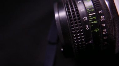 Vintage Sovyet 35mm kamera. 4k Uhd