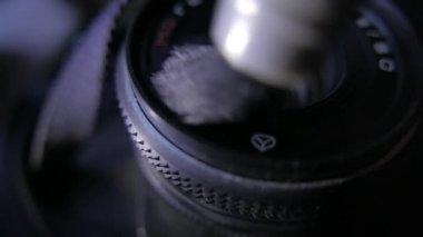 Vintage Sovyet 35mm mercek. Temizlik. 4k Uhd