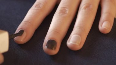 Bir çivi closeup çekim.