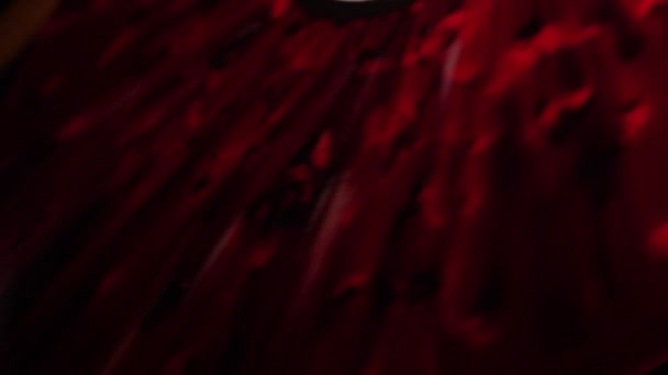 Lecteur d'enregistrement jouant dans slowmo 