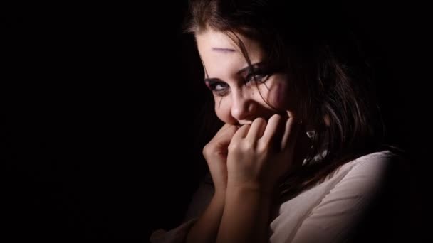 Portrait rapproché d'un démon 