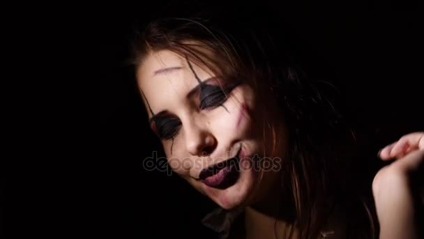 Portrait rapproché d'un démon 