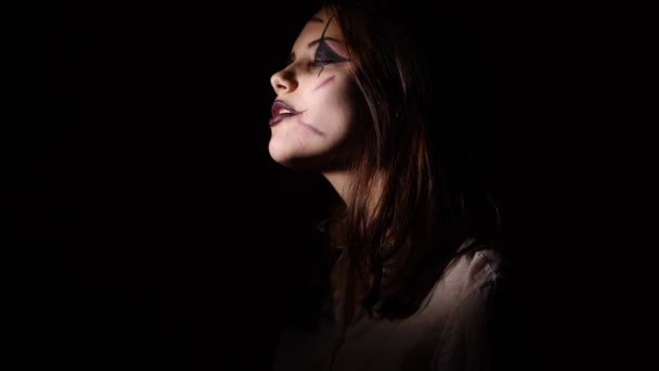 Portrait rapproché d'un démon 