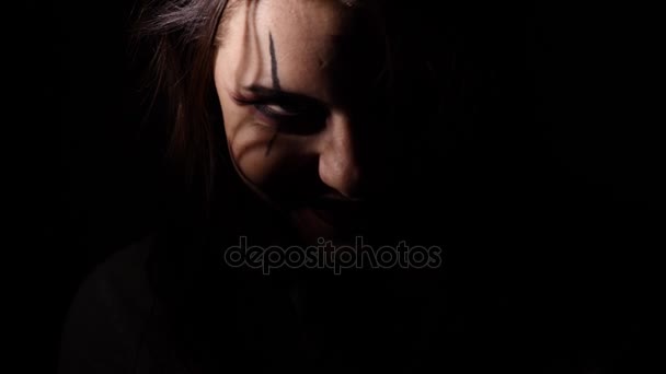 Portrait rapproché d'un démon 