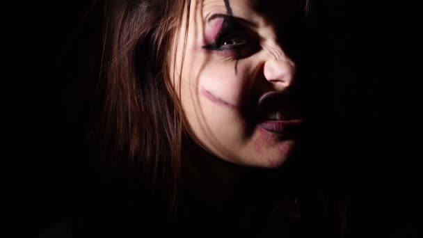 Portrait rapproché d'un démon 