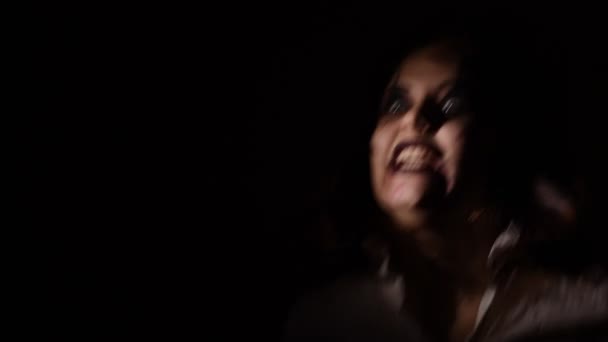 Portrait rapproché d'un démon 