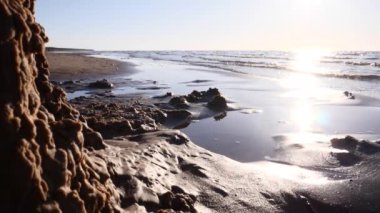 Baltık Denizi, kumdan kaleler yavaş hareket desteklemek