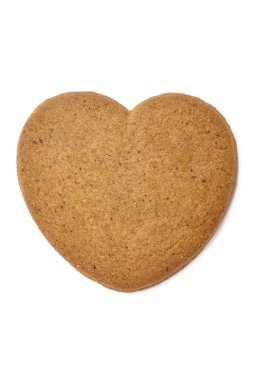 beyaz zemin üzerine gingerbread 