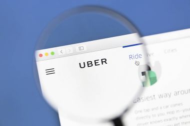 Büyüteç altında Uber Web sitesi