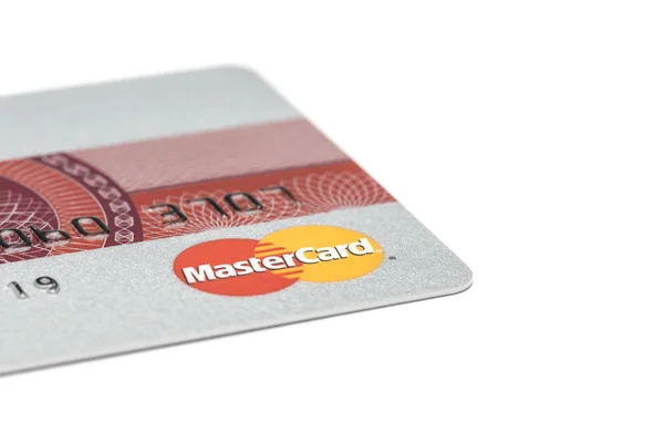 MasterCard kredi kartı — Stok fotoğraf