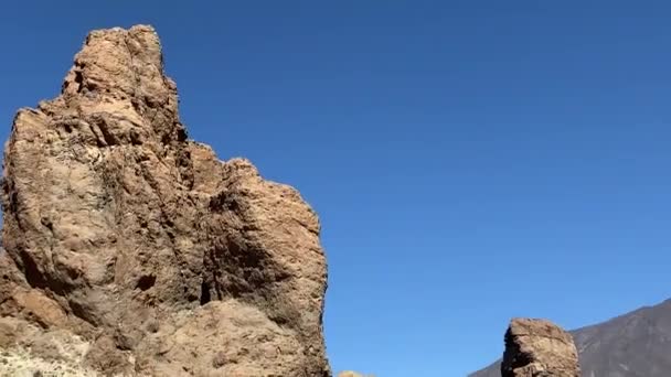 Góra Teide Teneryfie Wyspy Kanaryjskie Hiszpania — Wideo stockowe