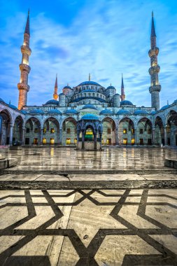 Mavi Cami, (Sultanahmet Camii), İstanbul, Türkiye.