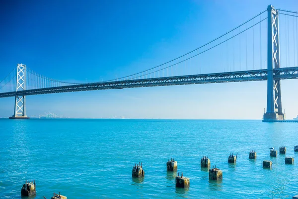 Bay Bridge, San Francisco, California, USA. — Stock Photo, Image