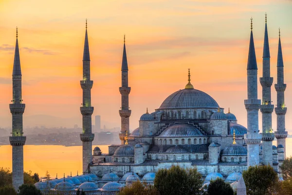 Błękitny Meczet, (Sultanahmet Camii), Stambuł, Turcja. — Zdjęcie stockowe