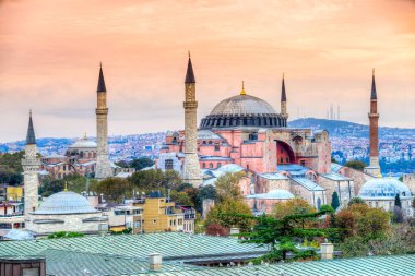 aya Ayasofya Camii, istanbul, Türkiye.