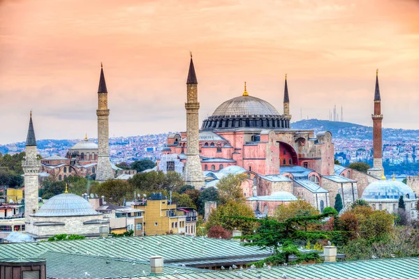 Mesquita Hagia Sophia, Istambul, Turquia . — Fotografia de Stock