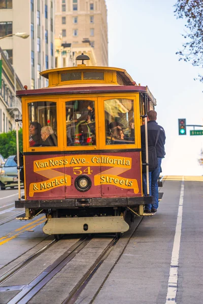 Cable Car in San Francisco, USA — Stock Photo, Image