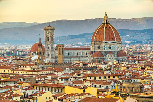Firenze ved soloppgang, tuscany, Italia . – stockfoto