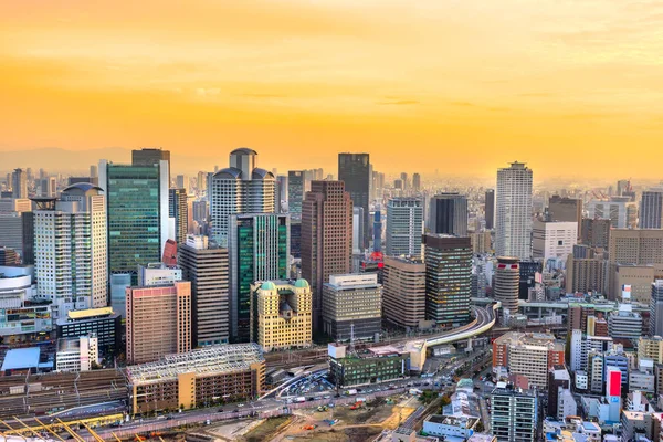 Vista aérea de Osaka, Japão — Fotografia de Stock