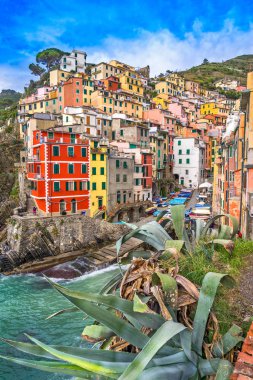 Riomaggiore, Cinque Terre Milli Parkı, Liguria, İtalya