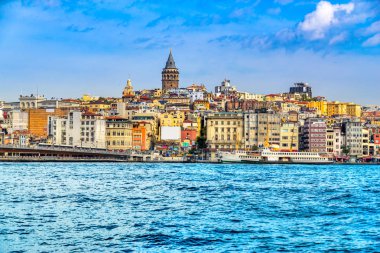 günbatımı - galata bölgesi, Türkiye, İstanbul
