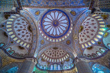 Mavi Cami, (Sultanahmet Camii), İstanbul, Türkiye.