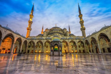 Mavi Cami, (Sultanahmet Camii), İstanbul, Türkiye.