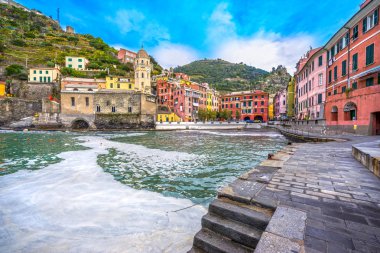 Vernazza, Cinque Terre Milli Parkı, Liguria, İtalya